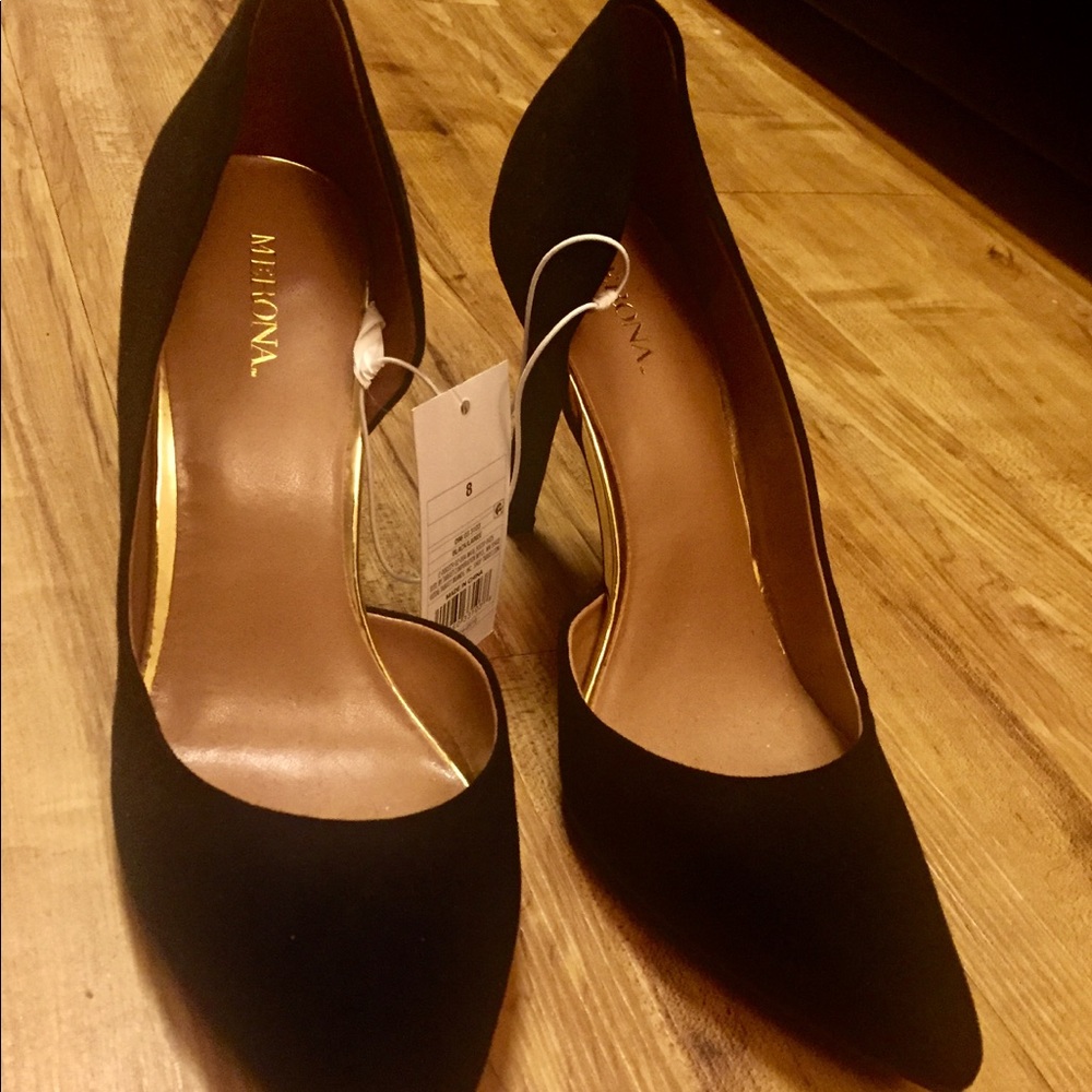 Black Velvet Merona heels